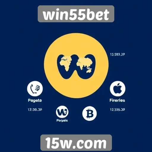 Diversidade de métodos de pagamento no win55bet
