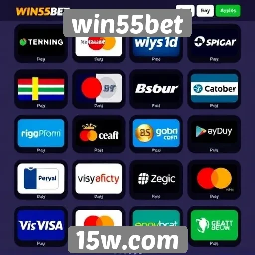 Exploração das opções de pagamento no site win55bet